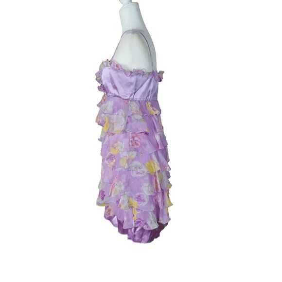 Valentino Collection Prêt-à-Porter SS07 Silk Tiered Mini Dress - Picture 4 of 17